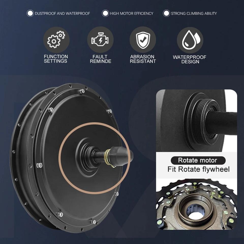 MTX39 48V52V 2000W Electric Bi - 72V 5000W Hub Motor Kit 评论和价格
